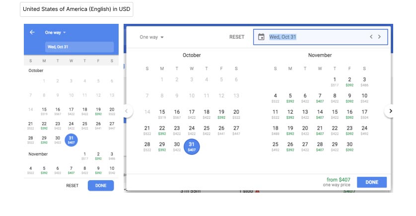 United States of America (English) in USD